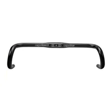 HANDLEBAR- FOR ROAD BIKE- ERGOTEC RANDONNEUR BLACK ALUMINIUM Ø 31.8mm Wd 420/490 mm (APPROVED LEVEL 5)