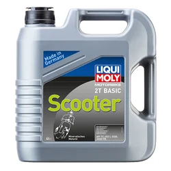 HUILE MOTEUR 2 TEMPS LIQUI MOLY BASIC SCOOTER STREET 2T (1 L) MINERALE