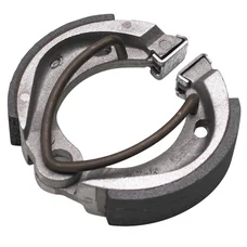BRAKE SHOE FOR MOPED MBK 51 -FRONT+REAR- (Ø  90mm - 1 SPRING) (SOLD IN PAIRS)