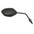MIRROR FOR SCOOT P2R - OVAL SHAPED - BLACK - RIGHT  Ø  8mm (CAN BE BLOCKED)