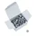 ECROU 6 PANS NYLSTOP/FREIN  M5  (BOITE DE 100 PIECES)  (813000)  -ALGI-