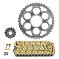 KIT CHAINE ADAPTABLE DUCATI 1200 MULTISTRADA 2018>2020  530  15x40  (DIAM COURONNE 60/110/38) (DEMULTIPLICATION ORIGINE)  -AFAM-