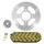 KIT CHAINE ADAPTABLE SUZUKI 125 RV VANVAN 2007>2018  428  14x49  (DIAM COURONNE 64/84/10.5)  (DEMULTIPLICATION ORIGINE)  -AFAM-