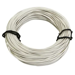 FIL ELECTRIQUE  0,50mm2  7/10  MULTIBRIN  BLANC (50M)  -SELECTION P2R-