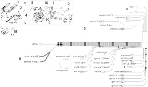 Circuit electrique cent.