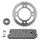 KIT CHAINE ADAPTABLE 125 CBF 2009>2016, 125 CBF M 2009>2016  428  16x42  (DEMULTIPLICATION ORIGINE)  -SUPERSPROX-
