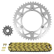 CHAIN AND SPROCKET KIT FOR YAMAHA 125 YZ 2005>2020  520  13x48  (REAR SPROCKET Ø ALU 130/150/8.5)  (OEM SPECIFICATIONS)  -AFAM-