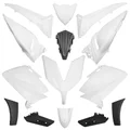 FAIRINGS/BODY PARTS FOR MAXISCOOTER  YAMAHA 530 TMAX 2015>2016 WHITE GLOSS (11 PARTS KIT)