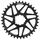 PLATEAU VTT DIRECT MOUNT POUR SRAM SX-NX-GX STRONGLIGHT MONO ALU NOIR 36DTS - EPAISSEUR 3mm 12V.