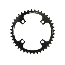 CHAINRING FOR E/BIKE- SINGLE 40T.  Ø104 BLACK -ALUMINIUM- 7075 STRONGLIGHT -4 ARMS (FOR BOSCH SYSTEM 1st and 3rd GENERATION - COMPATIBLE BROSE WITH SPIDER REF 181123)