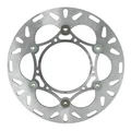 BRAKE DISC FOR DERBI 50 SENDA DRD XTREME 2000>2001 Front / GILERA 50 SMT 2003>2010 Front / BULTACO 50 LOBITO 1999>2014 Front  (EXT 260mm - INT 108mm - 6 Holes )  (DF4051AF)  -NEWFREN-