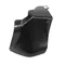 LEFT SPOILER REAR TERMINAL "PIAGGIO GENUINE PART" 50-125 VESPA LX, VESPA-S BLACK 79/A -62212940ND-