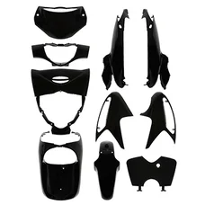 FAIRINGS/BODY PARTS FOR MAXISCOOTER  HONDA 125 SH INJECTION BLACK GLOSS  (10 PARTS KIT)