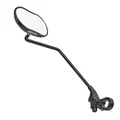 RETROVISEUR VELO GAUCHE  ERGOTEC M-88 LV ALU/ACIER NOIR (MIROIR 11x5 cm)