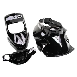 FAIRINGS/BODY PARTS REPLAY DESIGN EDITION FOR SCOOT   MBK 50 BOOSTER 1999>2003/YAMAHA 50 BWS 1999>2003 BLACK GLOSS  (4 PARTS KIT)