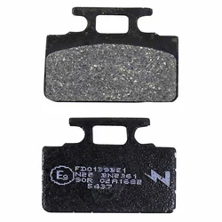 PLAQUETTE DE FREIN NEWFREN POUR SYM 50, 100 MIO 2005> AV (FD0139BE) (ELITE ORGANIQUE)