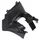 LID SIDE COVER FOR SCOOT MBK 50 NITRO 1997>2012/YAMAHA 50 AEROX 1997>2012 TO BE PAINTED  -SELECTION P2R-