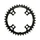CHAINRING FOR MTB-FOR SINGLE- 38T.  Ø96 SUNRACE MX 11/10 Speed -4 ARMS- Compatible with others brands.