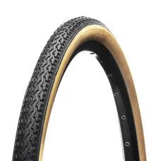 TYRE FOR URBAN BIKE 600A HUTCHINSON JUNIOR BLACK/BEIGE -RIGID (37-541)