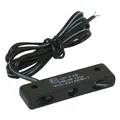 ECLAIRAGE DE PLAQUE IMMATRICULATION REPLAY MINI 3 LEDS NOIR (L 44mm / H 7mm / L 12mm) (HOMOLOGUE CE)