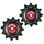 GALET DERAILLEUR VTT TRIPEAK 12-14 DENTS ROULEMENT G5 CERAMIQUE POUR SRAM EAGLE/ EAGLE AXS 12/11V. NOIR (BLISTER DE 2)