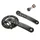 CHAINSET FOR MTB- SUNRACE 10 Speed MS10 -ALUMINIUM- BLACK 175mm 36-22  INTEGRATED WITH CUPS