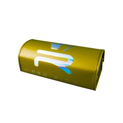 MOUSSE DE GUIDON MOTO CROSS KRM PRO RIDE OR MAT LOGO HOLOGRAPHIQUE POUR GUIDON SANS BARRE