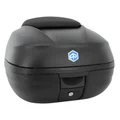 TOP CASE 37L (SUPPLIED WITH PLATE) "PIAGGIO GENUINE PARTS" MP3 300 HPE 2019 BLACK 80/B -CM292707
