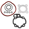 JOINT HAUT MOTEUR 50 A BOITE ADAPTABLE MINARELLI 50 AM6 1995>1999/MBK 50 X-POWER, X-LIMIT/YAMAHA 50 TZR, DTR/PEUGEOT 50 XPS/RIEJU 50 RS1/BETA 50 RR/APRILIA 50 RS, RX (+JOINT ALU) (POCHETTE)  -ARTEIN-