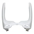 FRONT FAIRING FOR SCOOT MBK 50 NITRO 2013>/YAMAHA 50 AEROX 2013> GLOSS WHITE  (LOWER PART)- SELECTION P2R