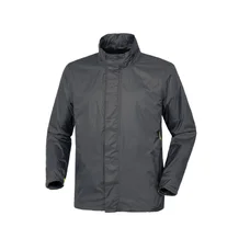 RAIN JACKET (ADULT)- TUCANO NANO RAIN ALPHA - CHARCOAL GREY- SIZE M - AERATION SYSTEM + REFLECTIVE INSERTS
