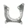 SUPPORT/FIXATION CACHE VARIATEUR CYCLO ADAPTABLE PEUGEOT 103 SPX-RCX-VOGUE  -SELECTION P2R-