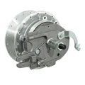 WHEEL HUB FOR MOPED PEUGEOT MBK 89 - Ø 100mm WITH DRUM BRAKING PLATE + AXLE  -SELECTION P2R-