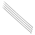 RAYON RENFORCE INOX NOIR 2,0mm AVEC TETE COUDEE EN 2,3mm  L 290mm SAPIM AVEC ECROUS (VENDU PAR 4)