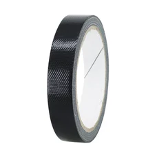 RIM TAPE - ADHESIVE - TUBELESS COMPATIBLE TUBETYPE Black - Width 12mm - 9mt Roll