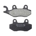 PLAQUETTE DE FREIN NEWFREN POUR KYMCO 50 AGILITY R10 2006>2014 4T, AGILITY R12 2007>2015 4T, 50-125 LIKE 2009>, 125 AGILITY RS 2009> AV/PEUGEOT 400 METROPOLIS 2017> AR (FD0230BE) (ELITE ORGANIQUE)