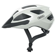 CASQUE VELO ADULTE ABUS ROUTE MACATOR PERLE WHITE TAILLE   S (51-55cm) REGLAGE MOLETTE
