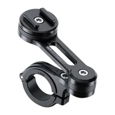SUPPORT SMARTPHONE/TELEPHONE MOTO/VELO SP CONNECT VENDU A L'UNITE FIXATION GUIDON TAILLE MASSE ALU NOIR ORIENTABLE A 360° (DIAM 22,2, 25,4, 28,6, 31,8 mm)