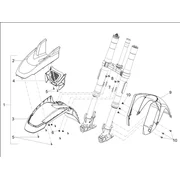 Garde-boue Av.-Embasement