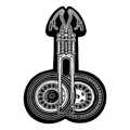 STICKER LETHAL THREAT MINI WHEELS N HANDLEBARS (60x80mm)