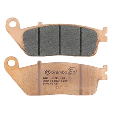 PLAQUETTE DE FREIN BREMBO POUR HONDA 125 FORZA 2015> AV, 350 FORZA 2021>2023 AV/SUZUKI 650 BURGMAN 2002>2020 AV/BMW C 650 GT 2012>2021 AV/AR (SCOOTER METAL FRITTE) -07074XS