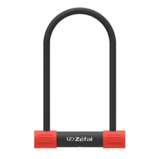 ANTITHEFT FOR BICYCLE -U LOCK ZEFAL K-TRAZ U13 (KEY LOCK) 115x230mm Ø 13mm WITH CLIP BRACKET -POSSIBILITY TO REPRODUCE KEYS.2 Stars Fub Approved