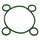 GASKET FOR CYLINDER HEAD FOR PIAGGIO 50 NRG/GILERA 50 DNA, RUNNER (O'RING) (SOLD PER UNIT)  -ARTEIN-