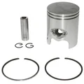 PISTON FOR SCOOT MBK 50 BOOSTER, STUNT /YAMAHA 50 BWS, SLIDER - 1999> - (FLAT PISTON TOP - Ø 40)  -P2R PREMIUM QUALITY-