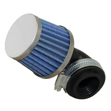 AIR FILTER REPLAY KN SMALL FC CHROME ELBOW FIXING 90° Ø 35/28
