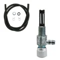 ROBINET ESSENCE UNIVERSEL M10 AVEC DURITE NOIR DIAM 5/8 mm 1M + 2 COLLIERS (KIT)