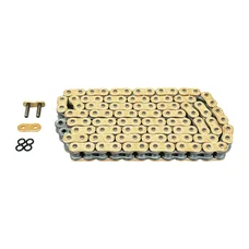 CHAINE MOTO AFAM 525 108 MAILLONS XS-RING HYPER RENFORCEE OR (A525XHR3-G 108L)