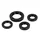 OIL SEAL (FULL SET 5 PIECES) FOR PEUGEOT 50 KISBEE 4 stroke / KYMCO 50 AGILITY 4 stroke / SYM 50 ORBIT 4 stroke / SCOOT 50 CHINOIS 4 stroke GY6 139QMB  -P2R-