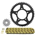 KIT CHAINE ADAPTABLE ZONTES 125 G1 2020>, GK 2022>, U 2020>  520  14x46 (DIAM COURONNE 112/90/10,5) (DEMULTIPLICATION ORIGINE)  -AFAM-