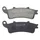 PLAQUETTE DE FREIN NEWFREN POUR HONDA 250 FORZA 2000>2004 AV, 400 FJS SILVER WING 2006>2008 AV, 800 VFR 2006>2013 AR / KAWASAKI 650 EN VULCAN S 2015>2021 AV (FD0254BE)  (ELITE ORGANIQUE)